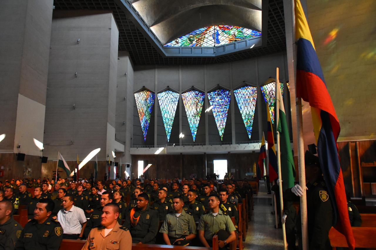Imagen de la misa realizada en la Catedral Metropolitana.