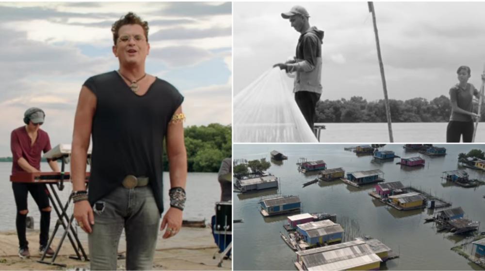 Carlos Vives hace un homenaje a la Colombia anfibia.