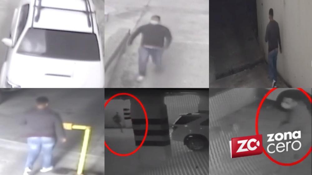 Secuencia del atraco.