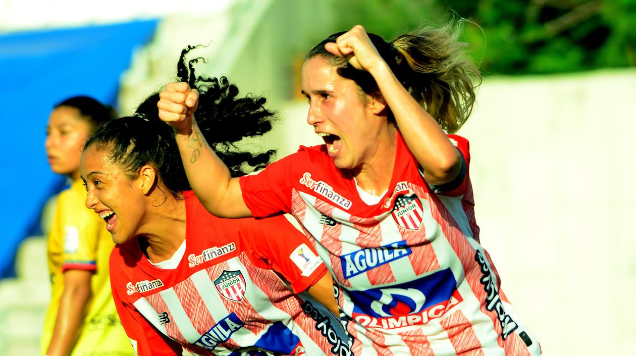 Daniela Montoya fue una de las figuras del compromiso. 