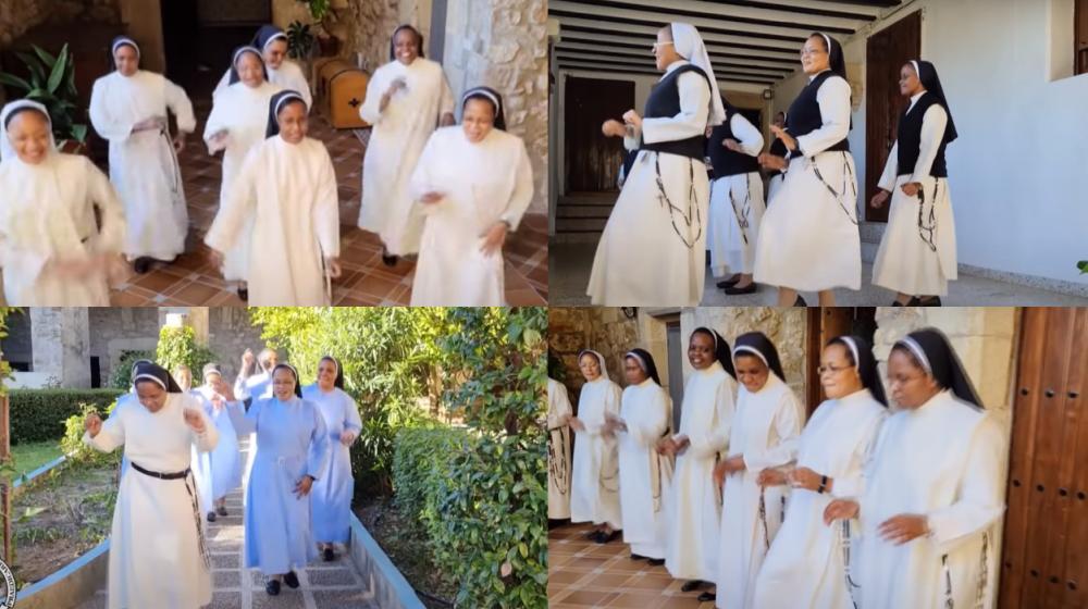 Imágenes de las monjas.