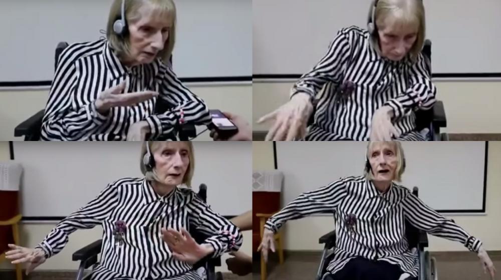 Marta González Saldaña, conocida como Marta Cinta.