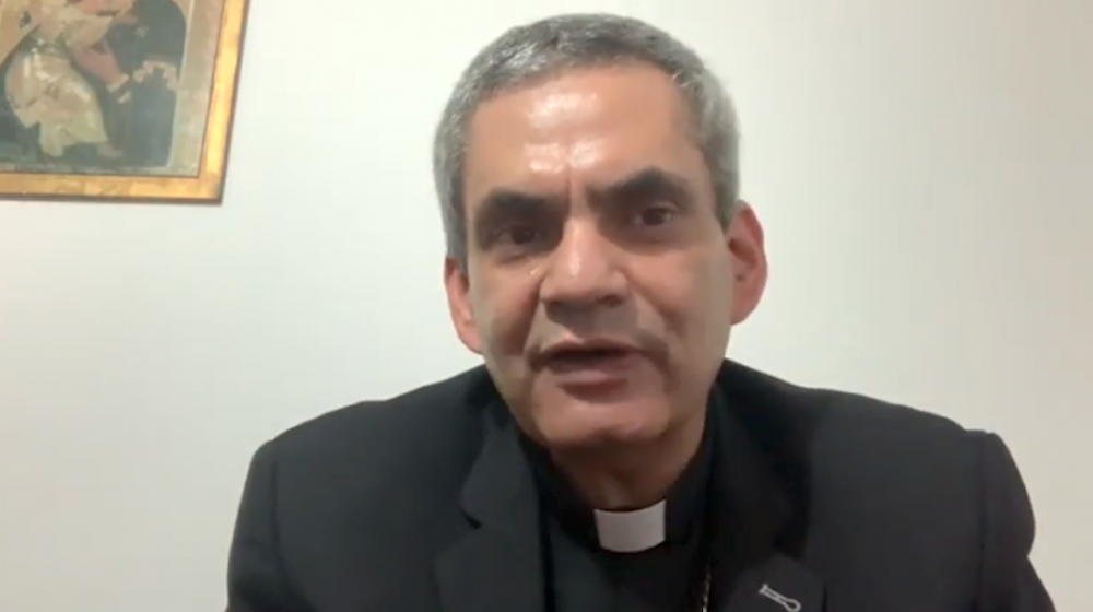Monseñor Elkin Álvarez, Obispo Auxiliar de Medellín y secretario General del Episcopado.