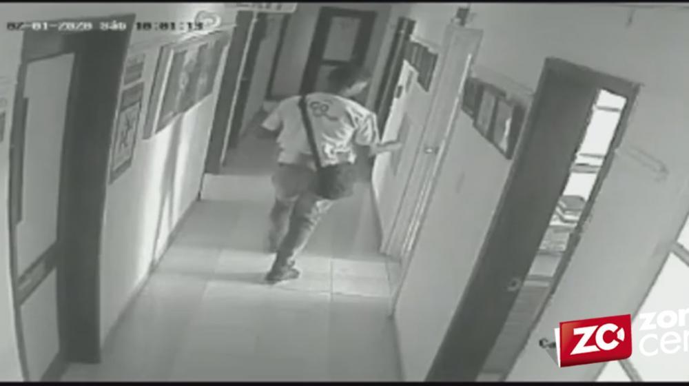 Ladrón ingresó a Clínica Oftalmológica en el Norte