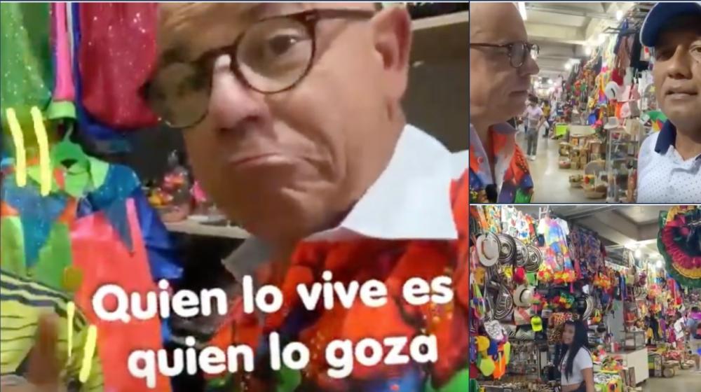 Óscar Ritoré, el cachaco del Carnaval.