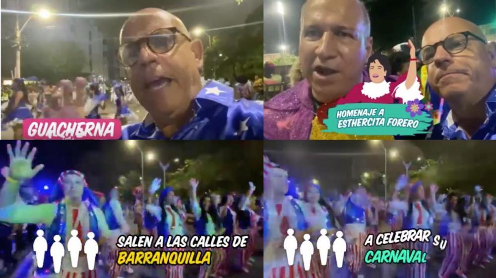 El Cachaco Carnavalero disfrutó de La Guacherna.