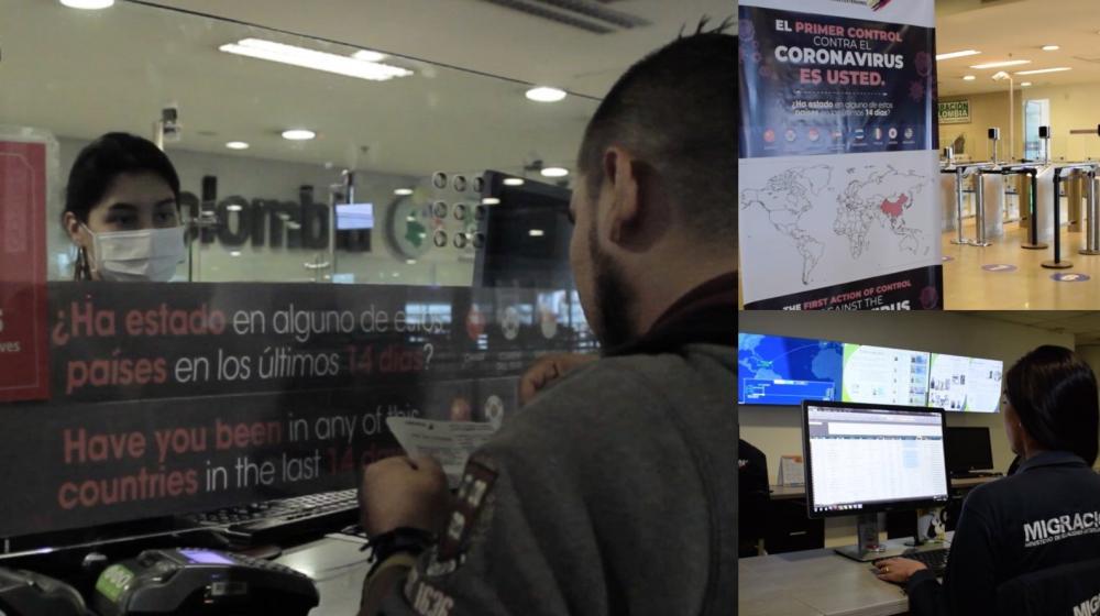 Migración hace controles a pasajeros que vienen de 8 destinos.