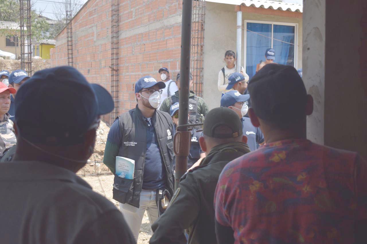 Dichas demoliciones se realizaron en un área total de terreno de 1.022 metros cuadrados.