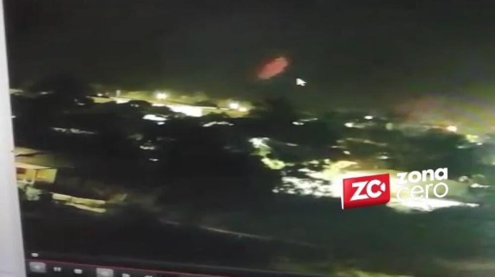 Limágenes grabadas en cámara de la Policía Nacional.X