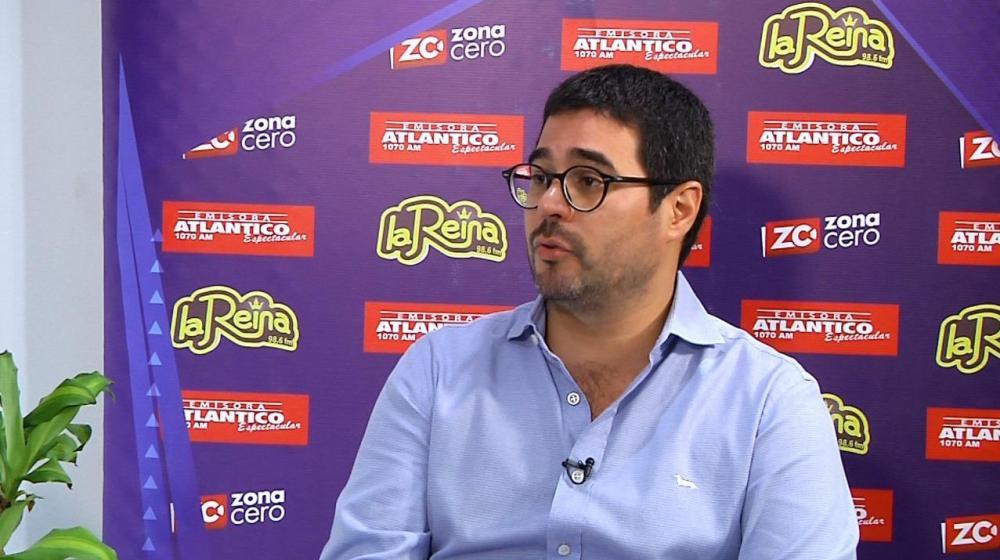 Clemente Fajardo, secretario del Interior de Barranquilla.