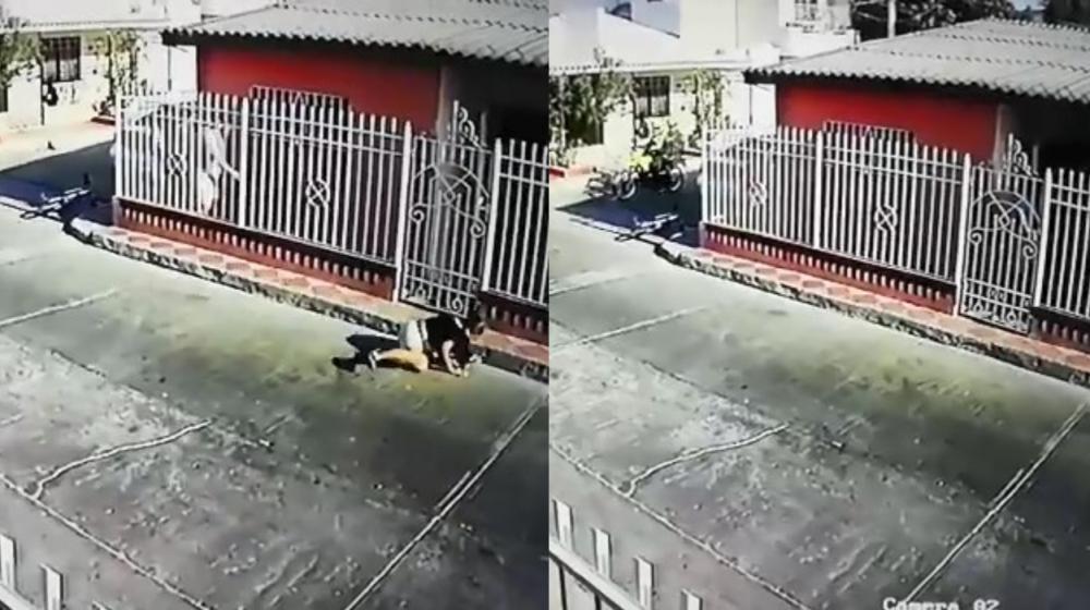 Momentos del suceso en Soledad.