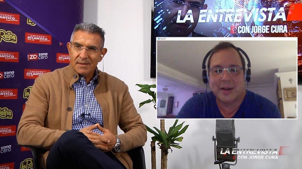 Emiliano Morillo durante La Entrevista con Jorge Cura