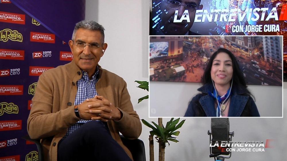 Jorge Cura entrevistó a la periodista Hilda Salas, quien vive en Madrid, España.