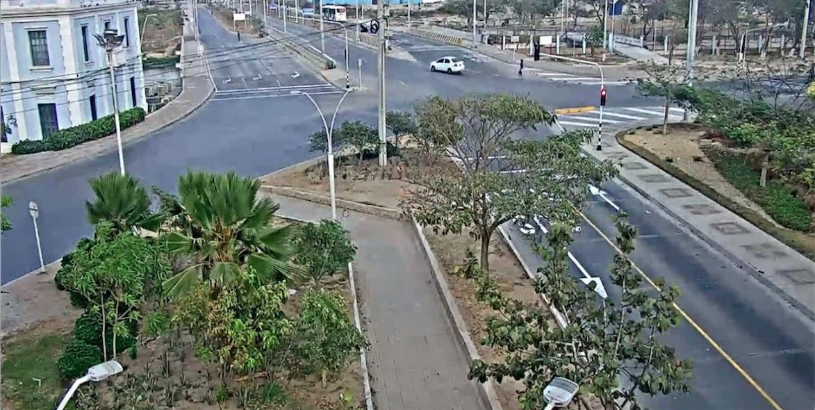 Intersección de la calle 30 con carrera 46.