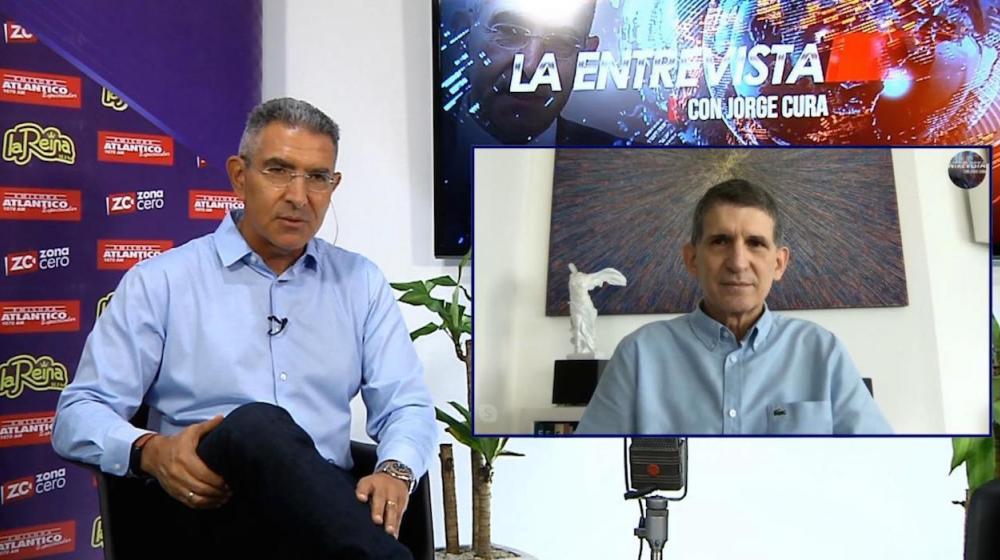 Ernesto Herrera, durante La Entrevista con Jorge Cura.