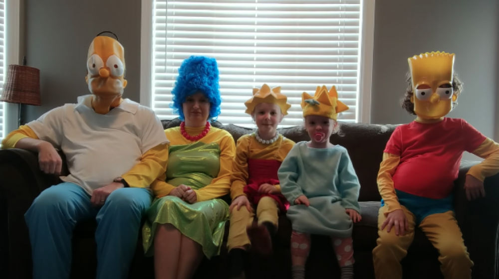 Familia canadiense compartió el video en redes sociales.