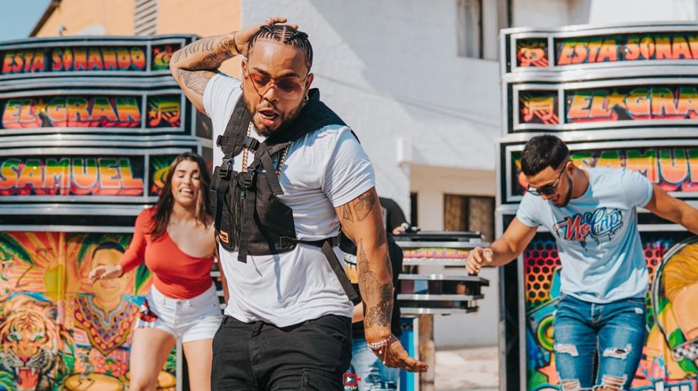 El cantante de champeta Kevin Flórez.