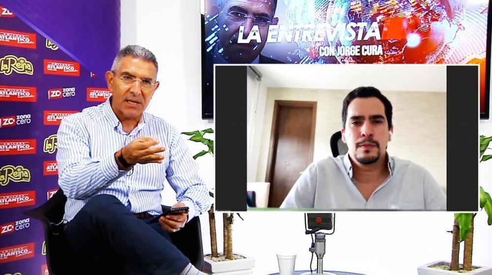 El Director de Asoportuaria, Lucas Ariza, en La Entrevista con Jorge Cura.