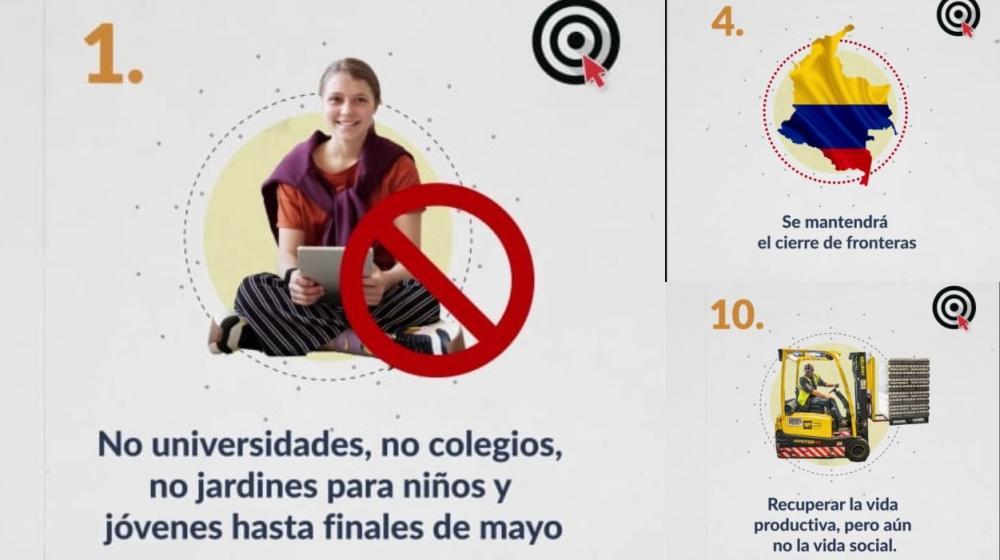 Algunas de las medidas.