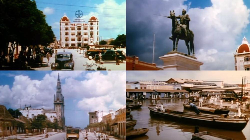 Imágenes de la época.