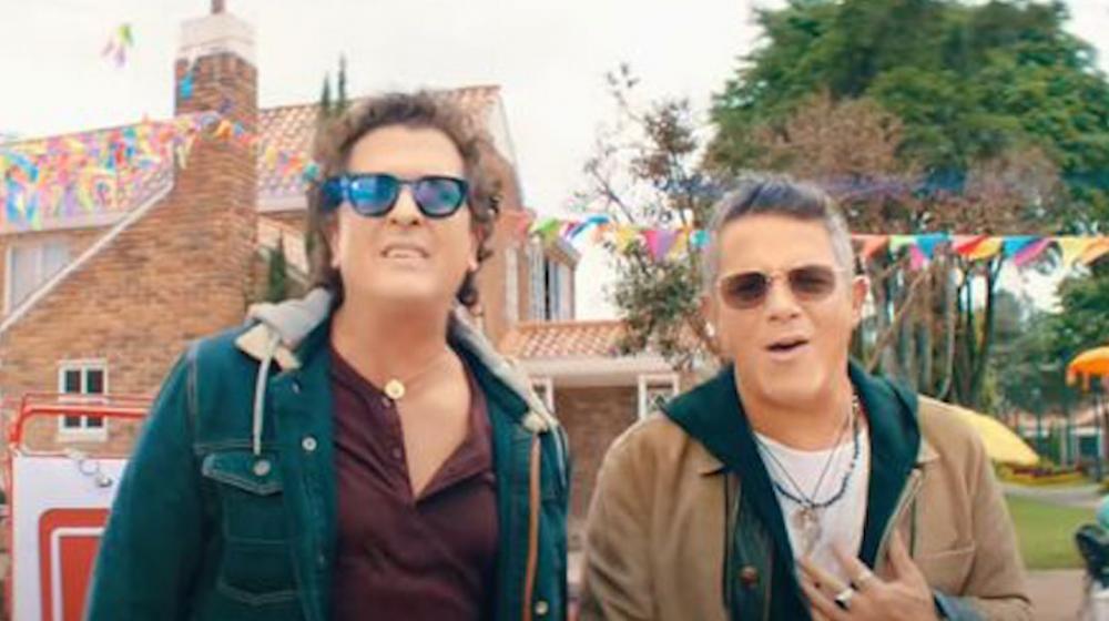Carlos Vives y Alejandro Sanz, artistas.