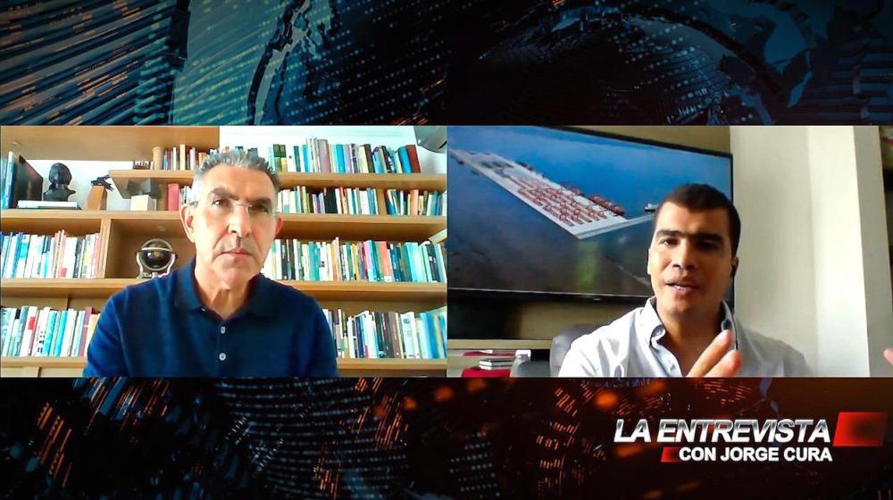 Rodney Castro Gullo, durante La Entrevista con Jorge Cura.