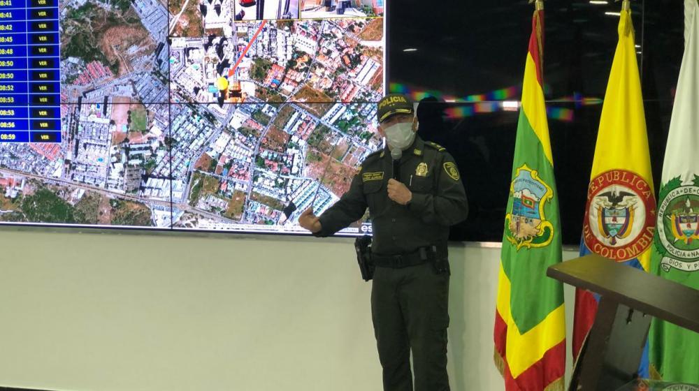 El General Ricardo Alarcón, explica el vínculo de personas de dos vehículos con amenazas al médico José Buelvas
