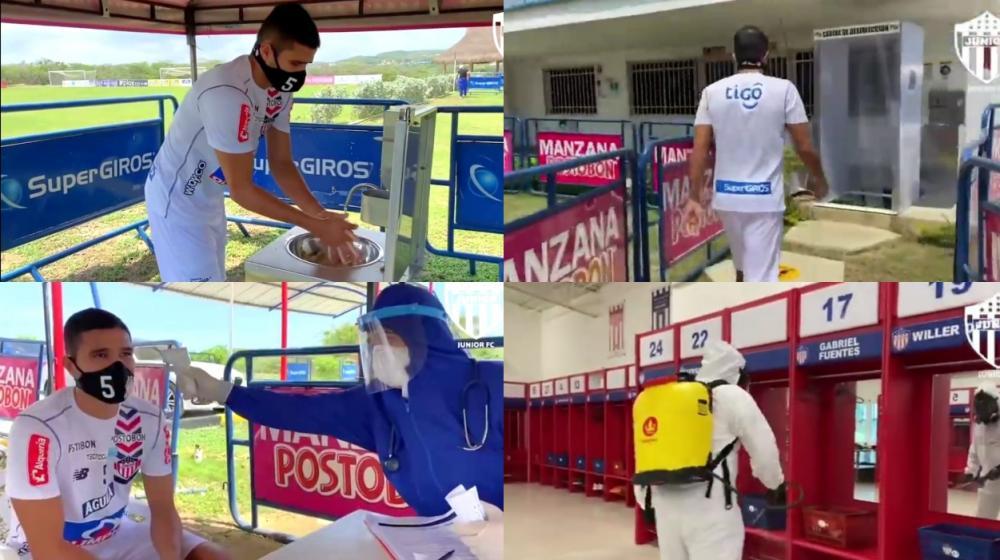 Simulacro de bioseguridad.