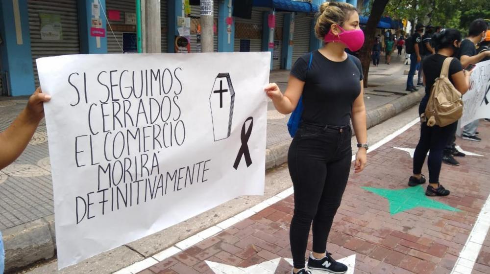 El mensaje de los comerciantes.