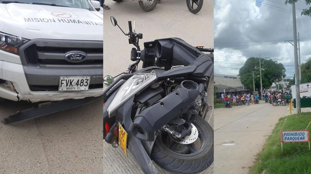 Accidente en Sabanalarga.