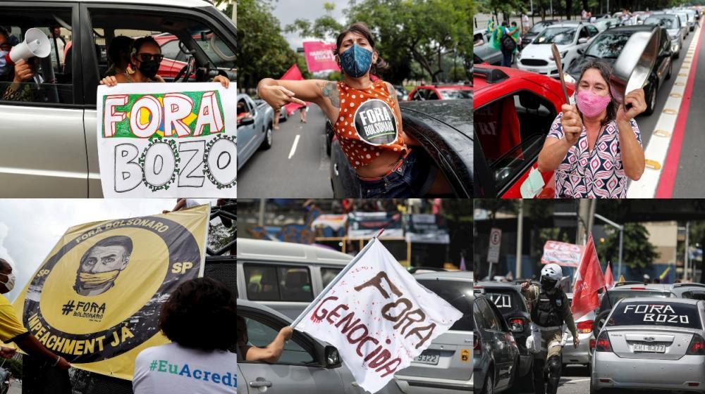 Imágenes de la caravana.