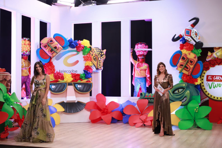 Las Reinas María Margarita Diazgranados y Andrea Jaramillo Char.