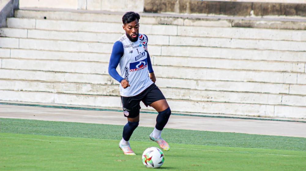 Luis 'Cariaco' González, jugador de Junior. 