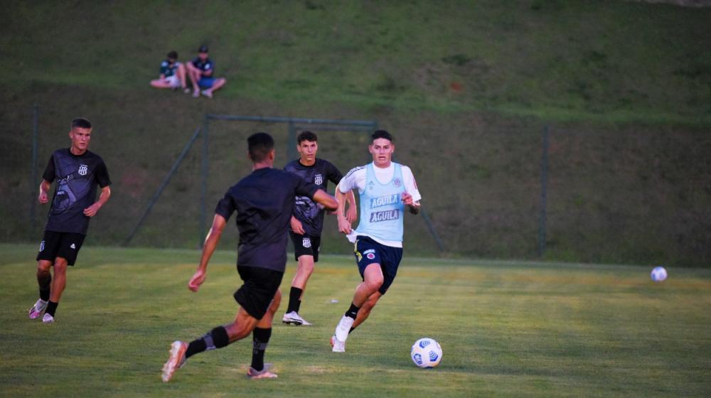 James Rodríguez, jugador colombiano. 