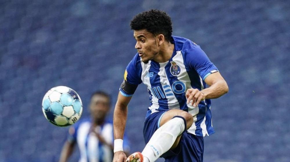 Luis Díaz, jugador del Porto. 