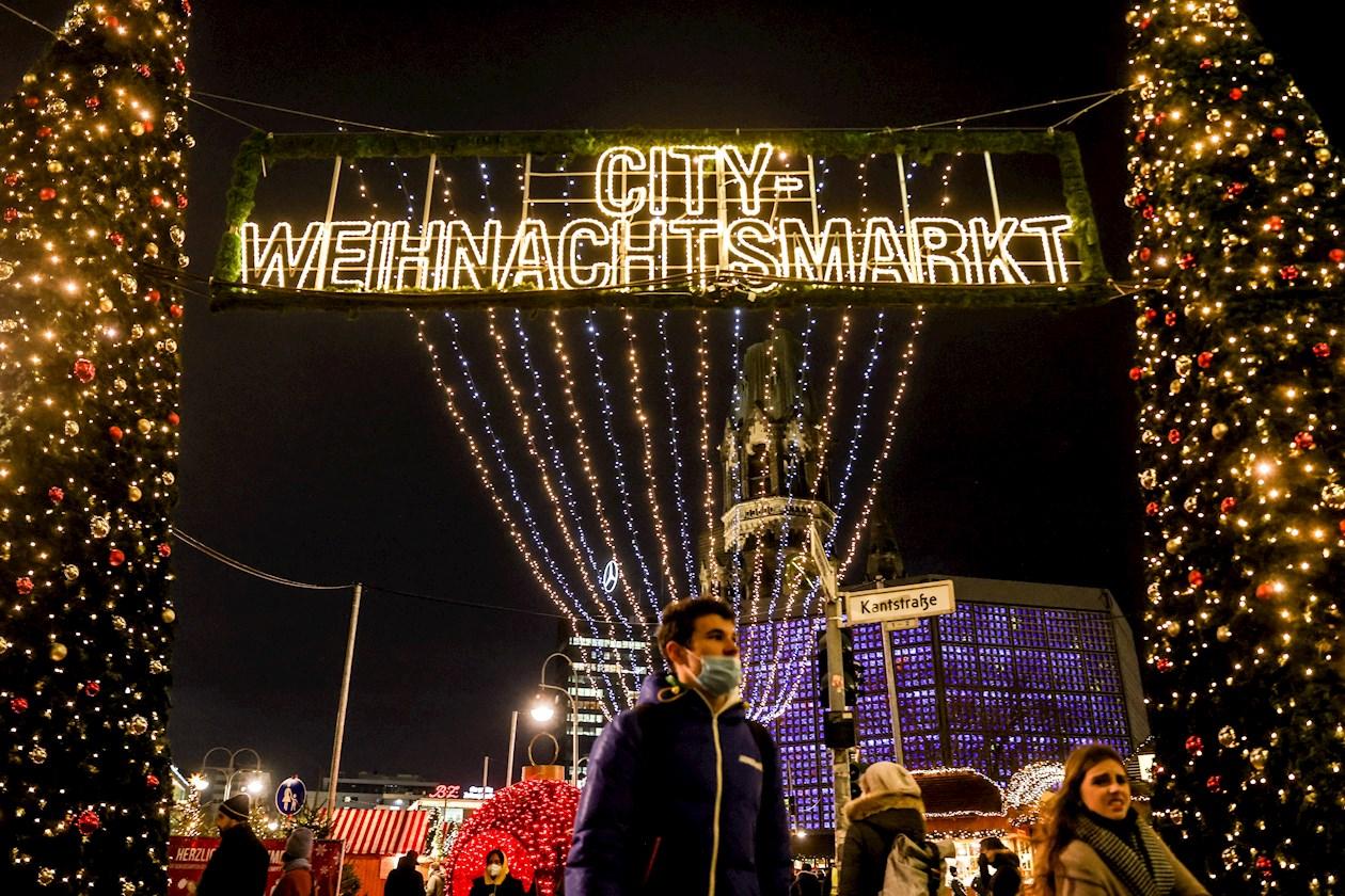 Plaza Breitscheid en Berlín.