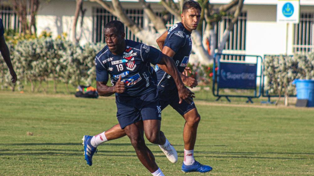 Carmelo Valencia, delantero de Junior.