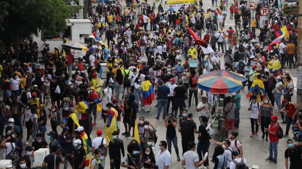 Marcha del 28 M en Barranquilla 