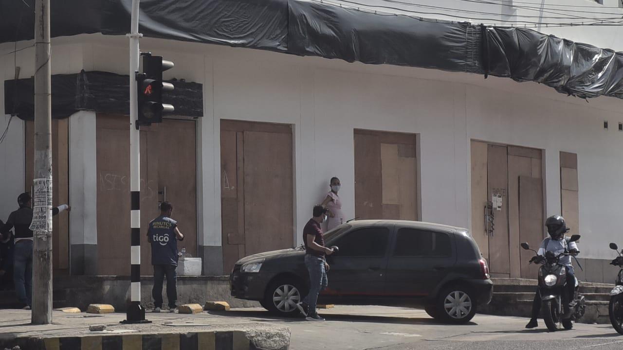 Esquina de la carrera 44 con la calle 72
