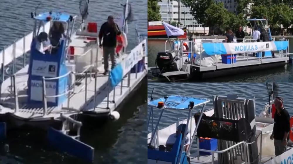  El barco recogerá tres tipos de desechos.