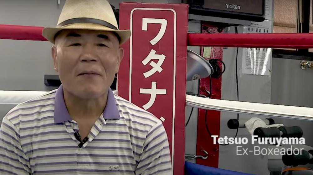 El ex boxeador japonés Tetsuo 'Lyon' Furuyama.