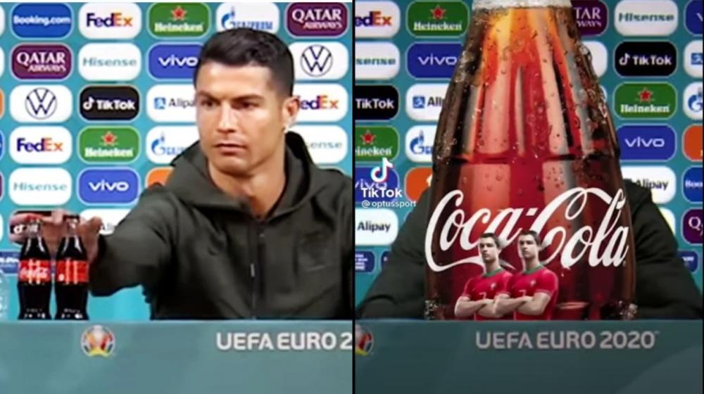 Un meme se hizo viral contra Cristiano Ronaldo. 