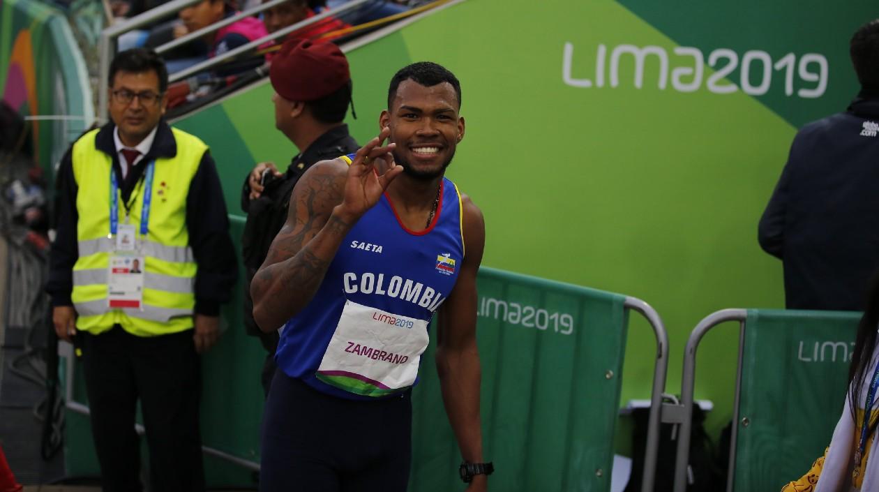Anthony Zambrano es favorito a medalla. 