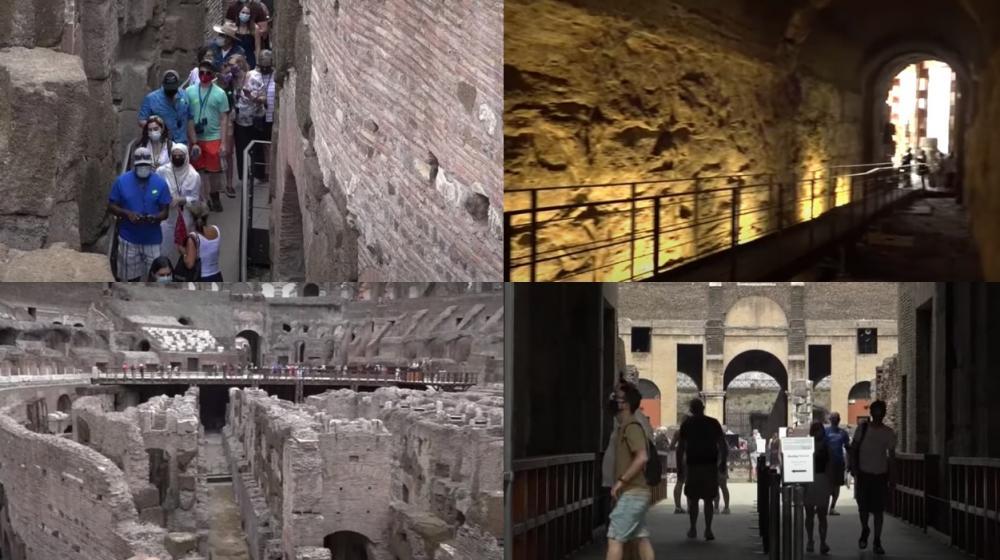 Imágenes del Coliseo de Roma.