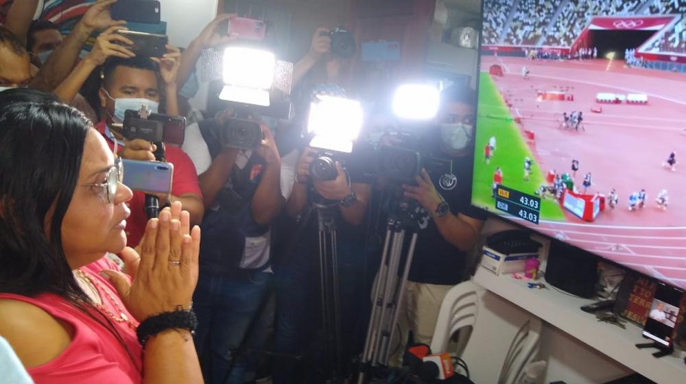 Miladis, la mamá de Anthony Zambrano.