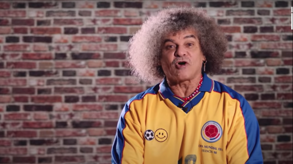 Carlos 'El Pibe' Valderrama.