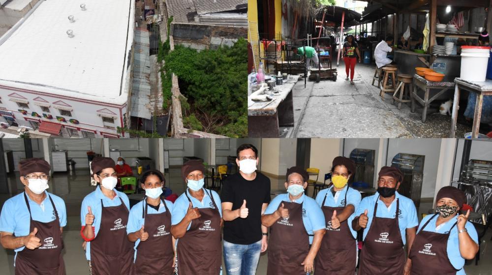 Cocineras y cocineros del Centro.