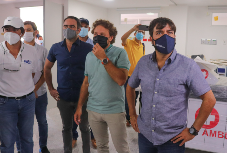 Recorrido del Alcalde de Barranquilla, Jaime Pumarejo.