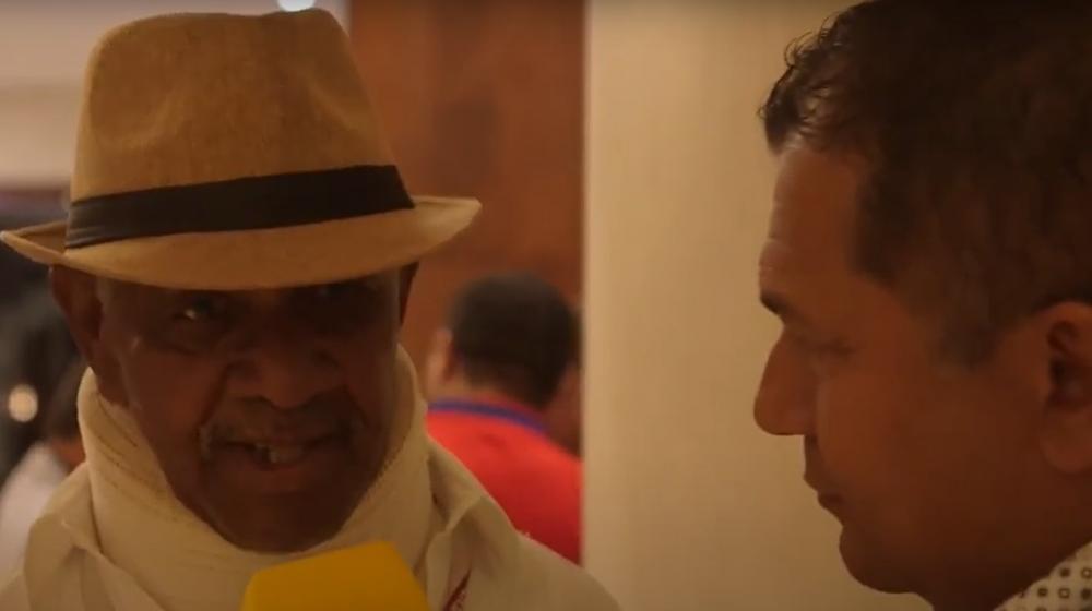 Bernardo Caraballo en entrevista con Marco Pérez. 