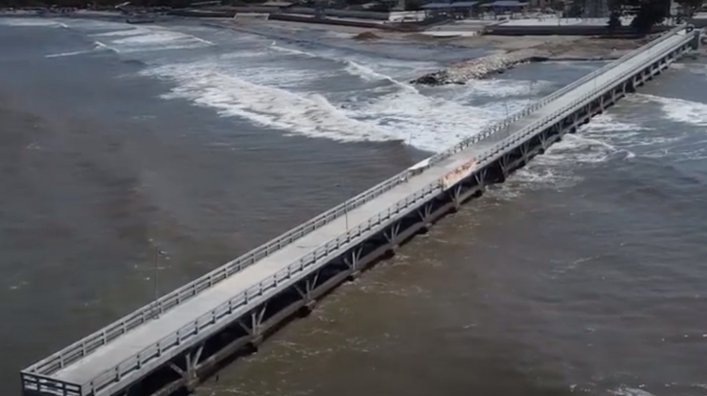 Imagen del nuevo muelle.